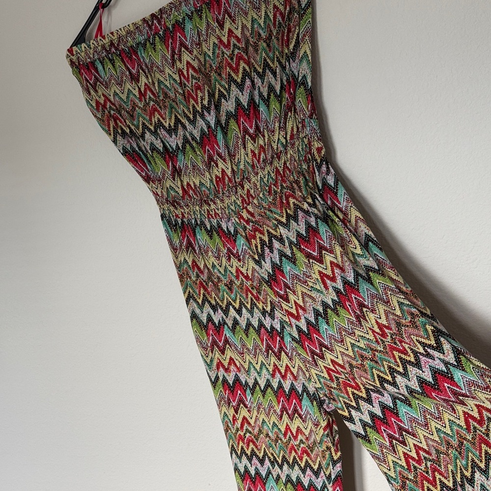 Rue21 Multicolor Zigzag Jumpsuit